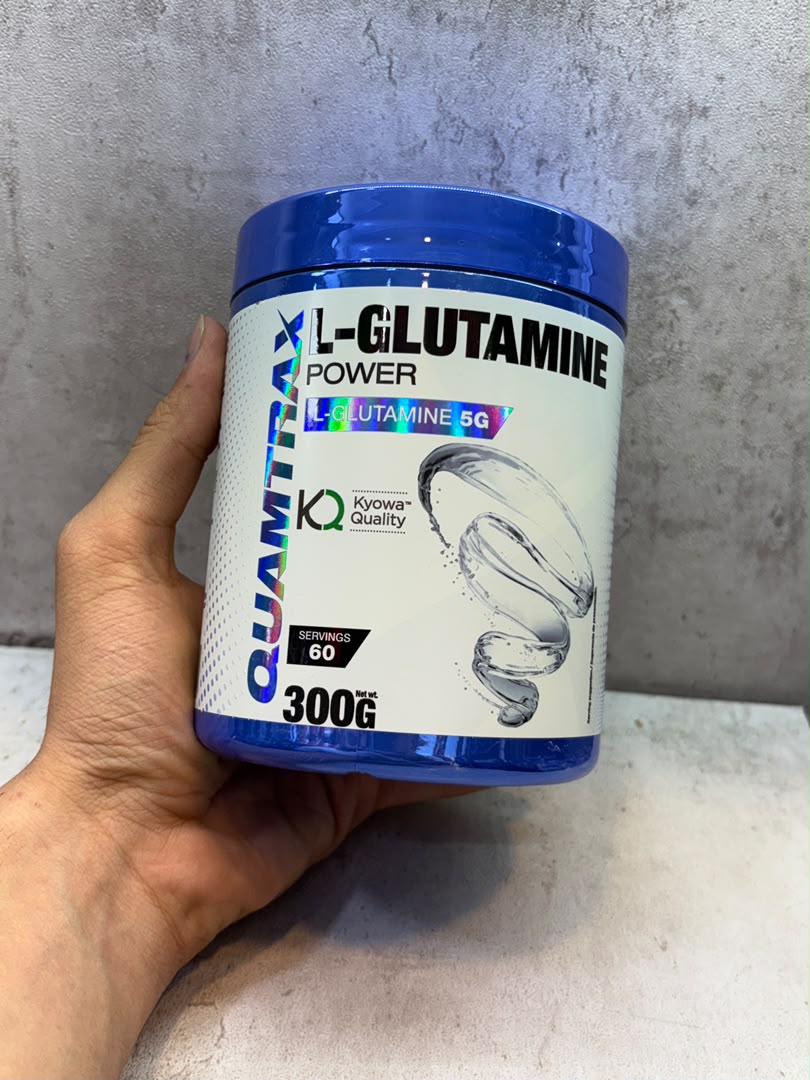 گلوتامین پاور 300 گرم طرح جدید کوامترکس